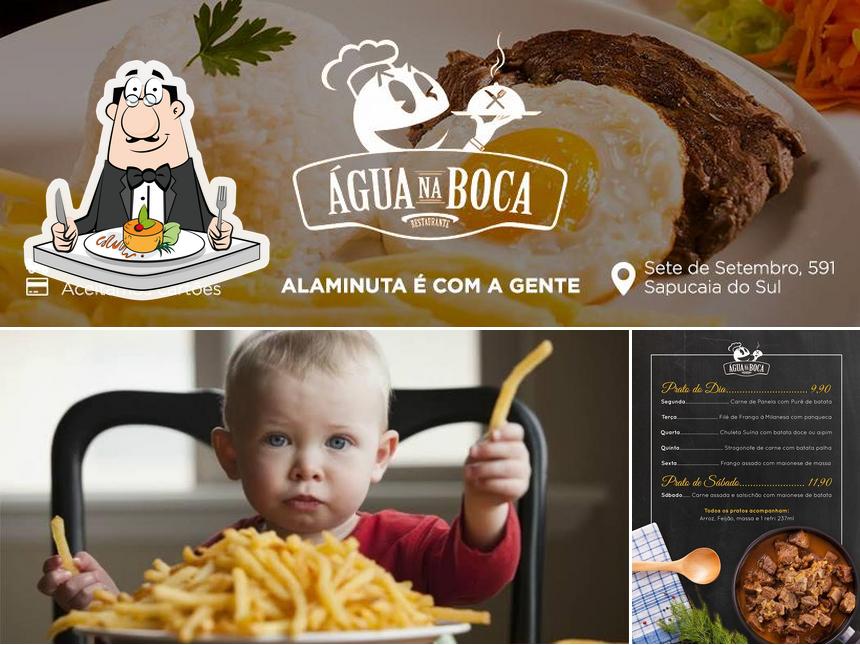 Comida em Água na Boca Restaurante