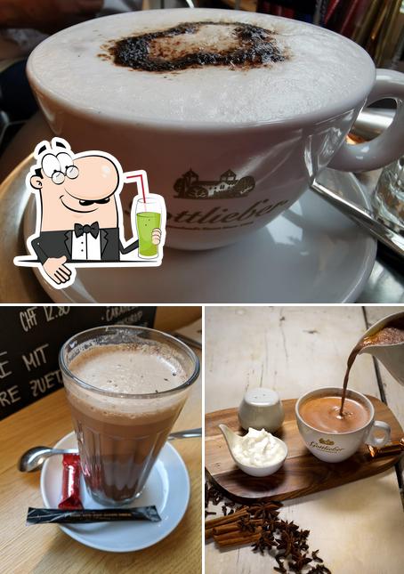 Насладитесь напитками из бара "«BarFüssli» Gottlieber Sweets & Coffee Basel"