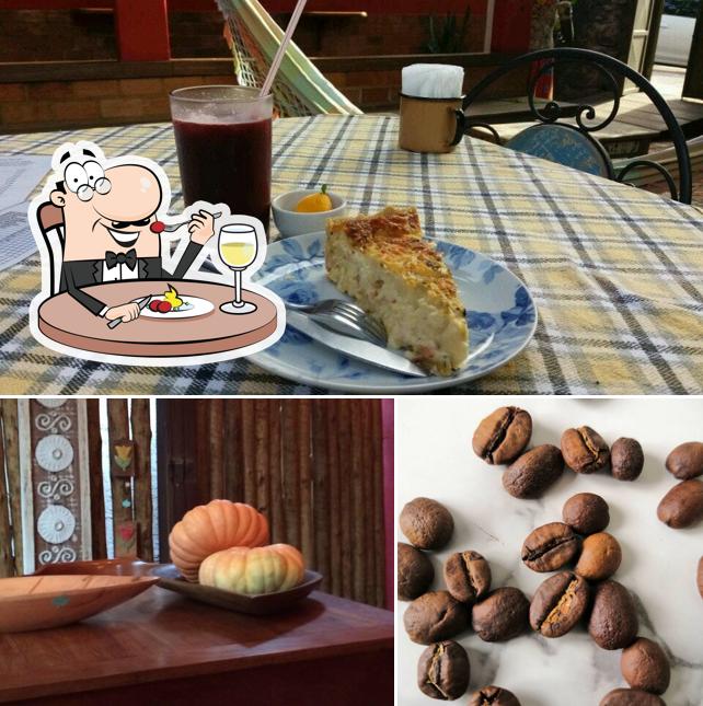 Confira a foto ilustrando comida e bebida a Terra Nova Vitória