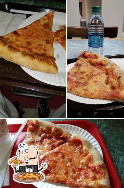 Pick pizza at Domenick & Pia Downtown Pizzeria