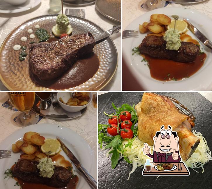 Попробуйте мясные блюда в "Mercyscher Hof"