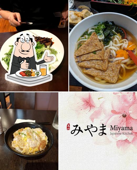 Еда в "Miyama Japanese Kitchen Newtown"