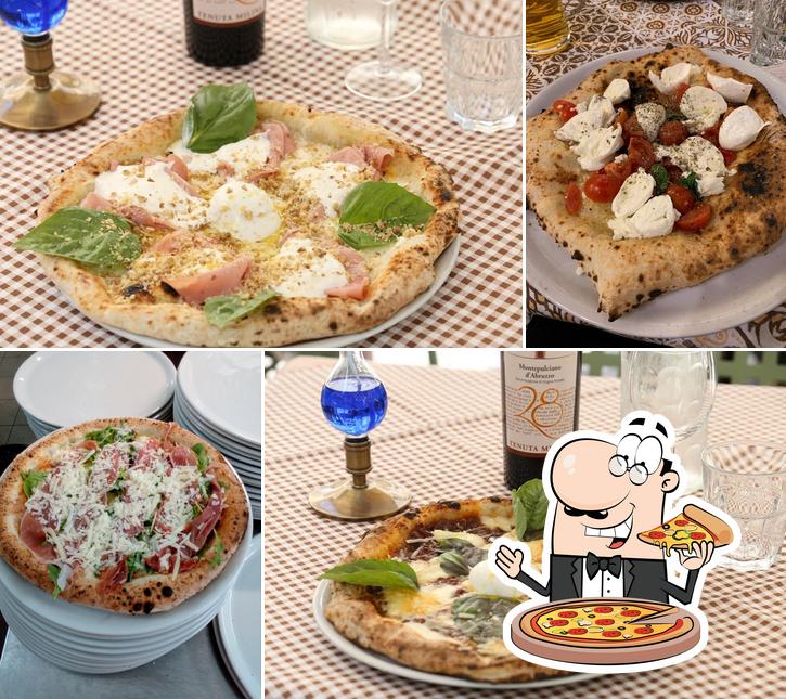 Scegli una pizza a Trattoria Antonio La Trippa Salerno
