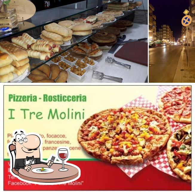 Guarda la foto che raffigura la cibo e esterno di I Tre Molini