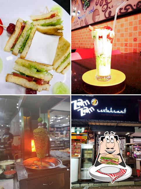 Pick a sandwich at Zam Zam Restaurant