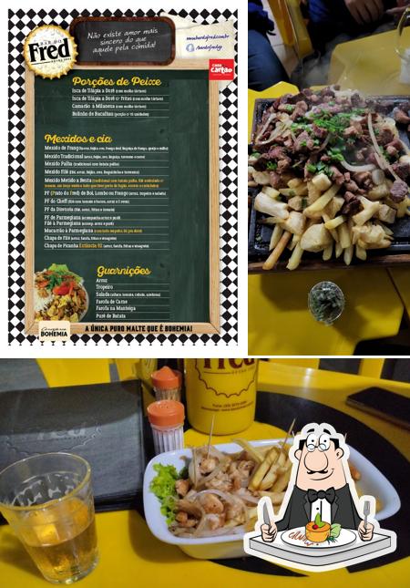 Platos en Bar do Fred - Bebidas e Porções