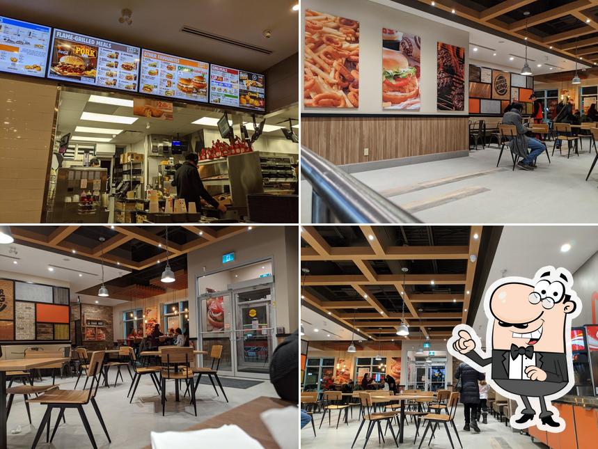 Découvrez l'intérieur de Burger King