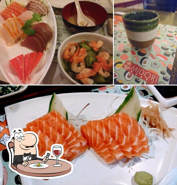 A foto do Midori Sushi’s comida e bebida