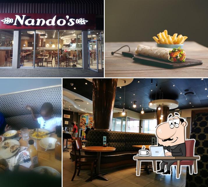 L'intérieur de Nando's Kimberley