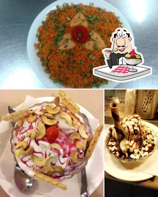 Bombay Shiv Sagar provides a selection of sweet dishes