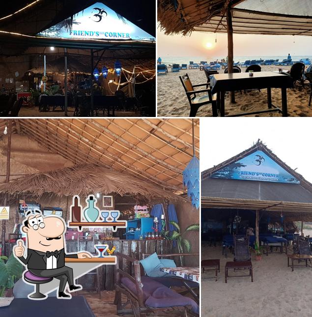 Check out how Friends Corner Beach Shack looks inside