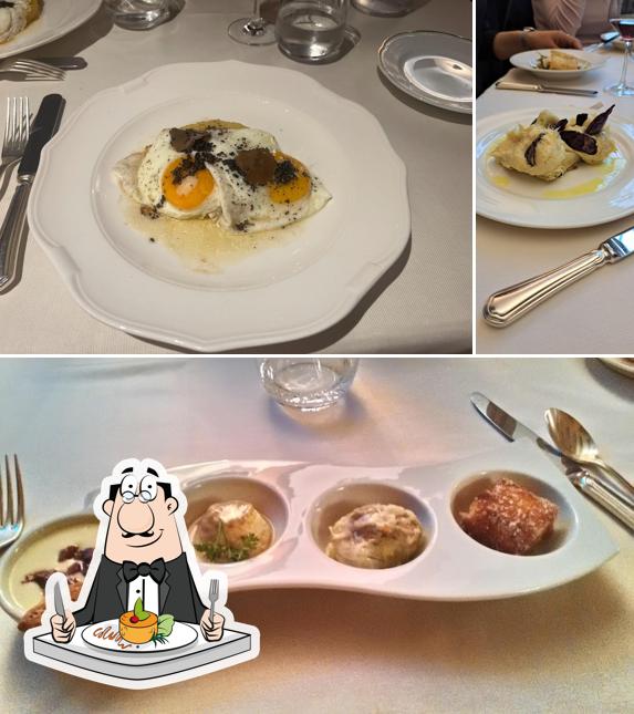 Cibo al Ristorante Croce Bianca