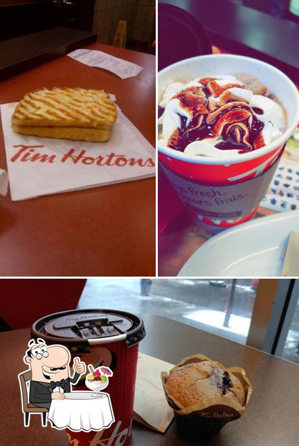Tim Hortons offers a number of sweet dishes