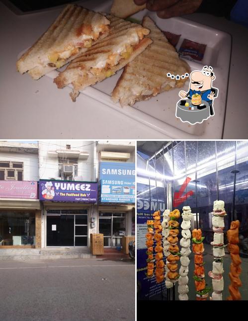 The photo of Yumeez The Fast Food Hub’s food and exterior