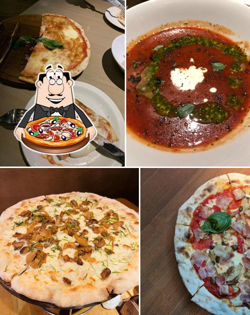 Prenez des pizzas à Osteria Mario