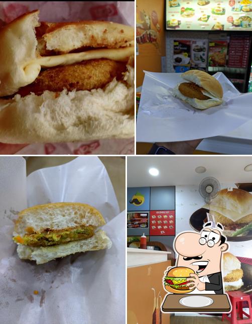 Goli Vada Pav No.1’s burgers will suit different tastes