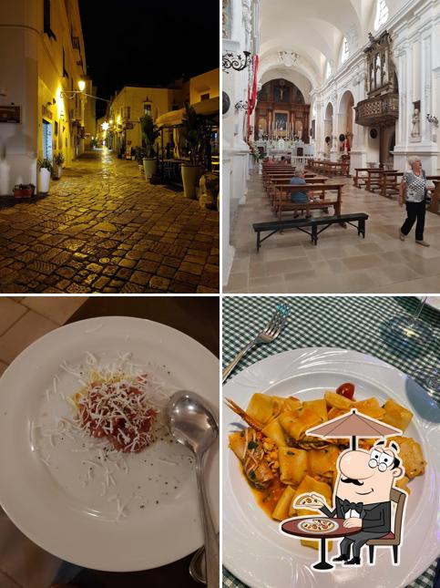 Goditi la vista dagli esterni di Osteria del Vico