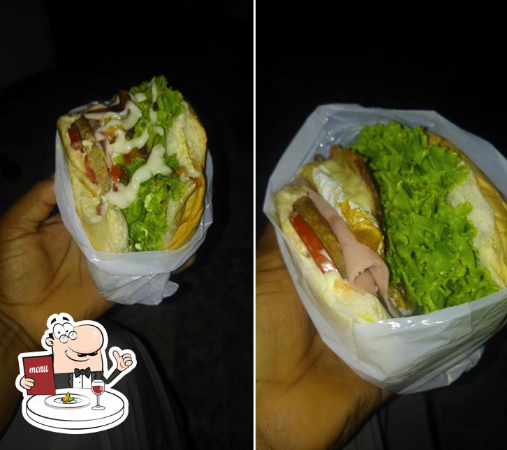Comida em Lanchonete Hamburgão