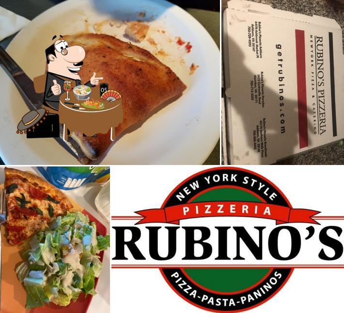 Еда в "Rubinos Pizzeria"