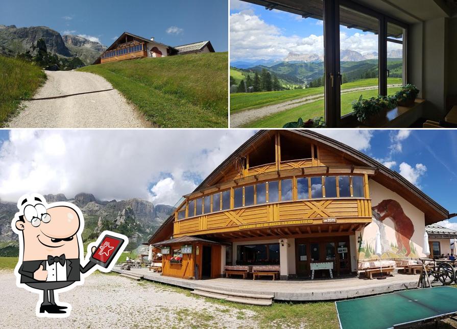 Guarda gli esterni di Rifugio Bec de Roces