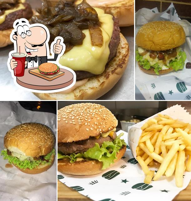 Peça um hambúrguer no Hamburguesia