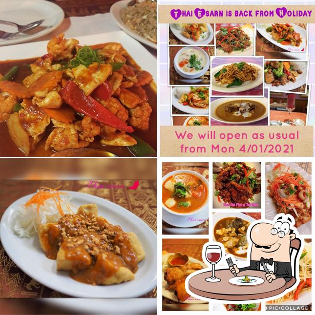 Meals at Thai Esarn Restaurant