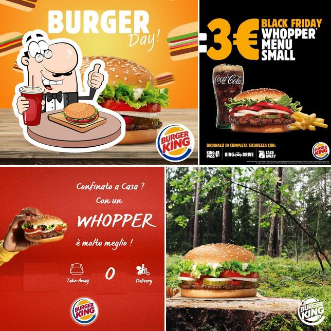 Prova un hamburger a Burger King Castel Maggiore