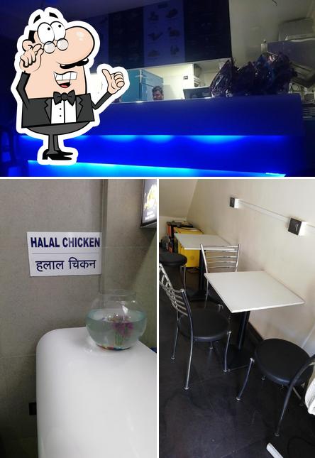 The interior of VENKY's Chicken Experience, Mahad