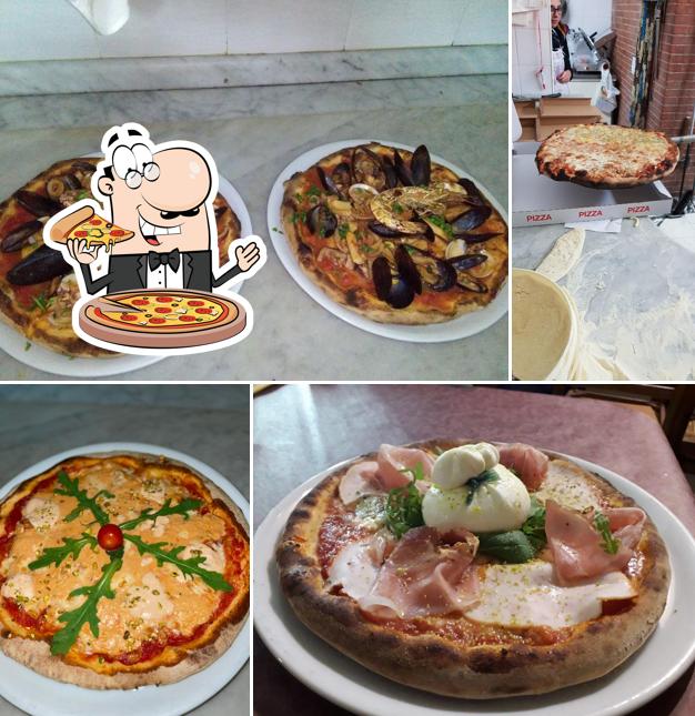 Prenditi tra le molte varianti di pizza