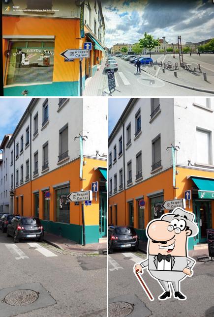 L'extérieur de Restaurant Ferroux