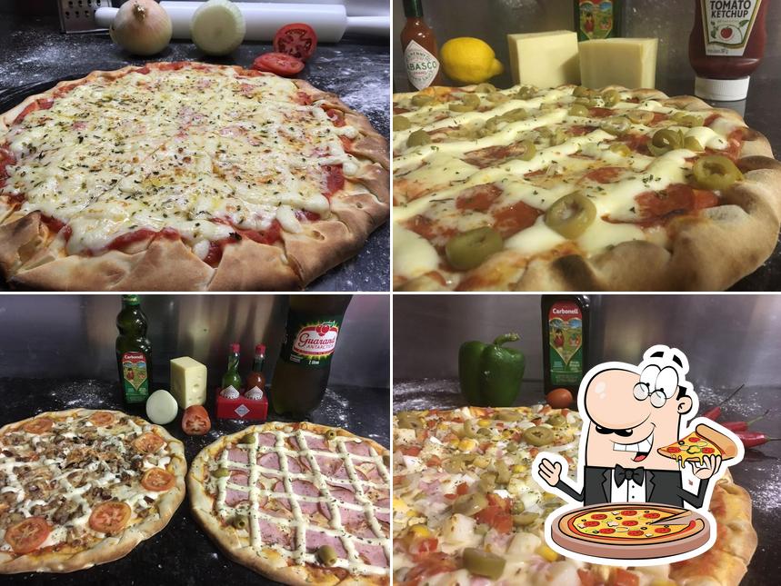 No Moda Nostra Pizza Delivery, você pode provar pizza