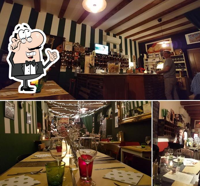 Dai un'occhiata agli interni di Osteria Cavallari