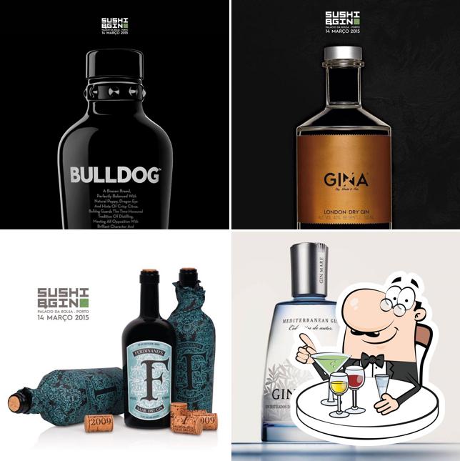 gin bottle bolsa