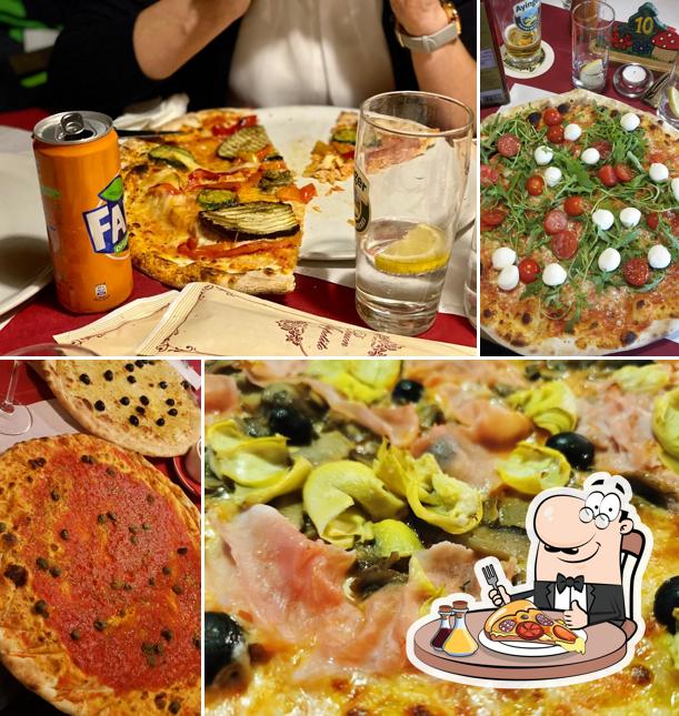 Scegli tra le molte varianti di pizza