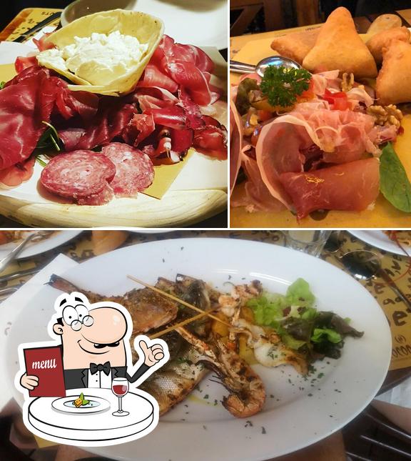 Cibo al Ristorante Sburoun