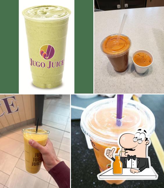 "Jugo Juice" предлагает большой выбор напитков