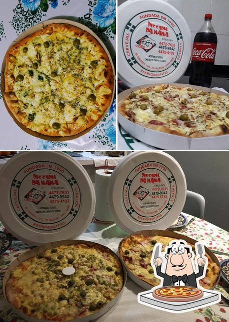 Consiga diversos tipos de pizza