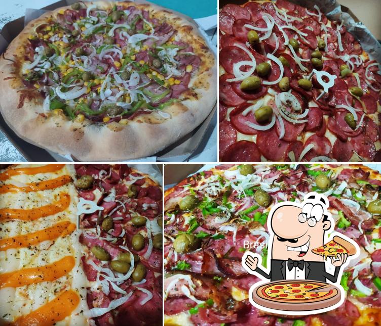 Experimente diferentes tipos de pizza