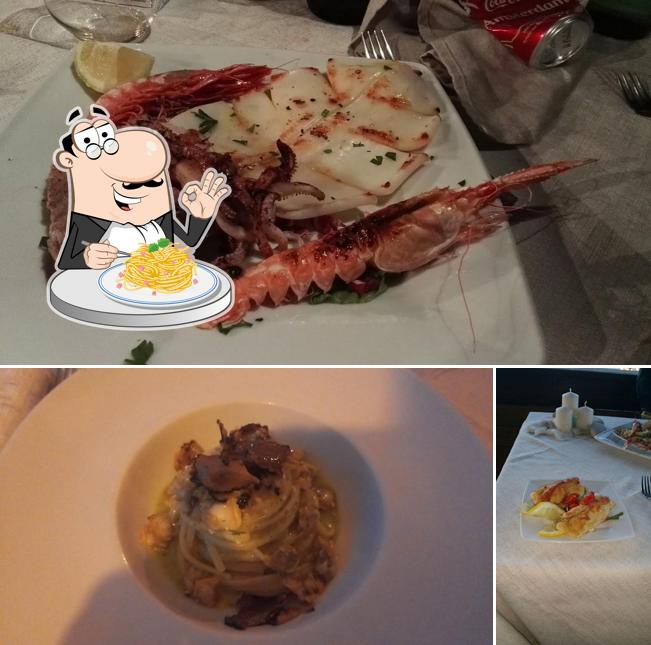 Spaghetti alla carbonara al Ristorante La Campanella