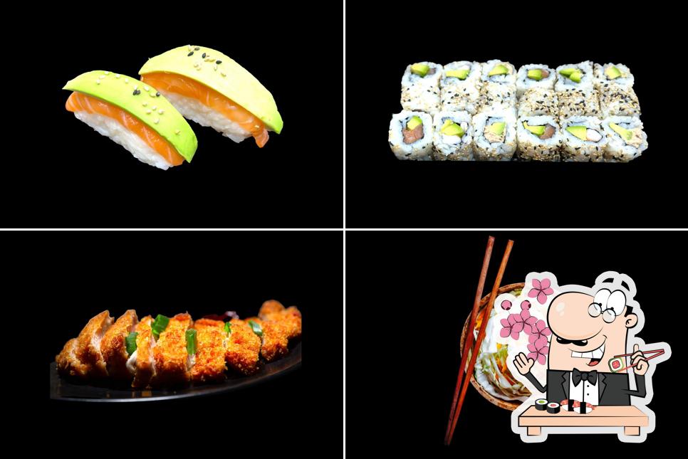 Choisissez de nombreuses options de sushi