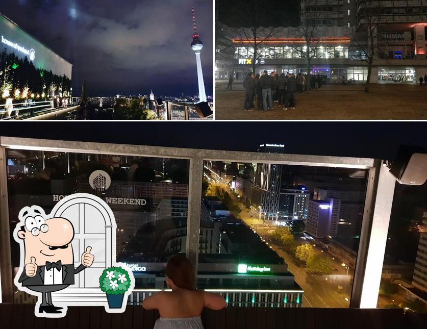 House of Weekend club, Berlin Restaurant reviews