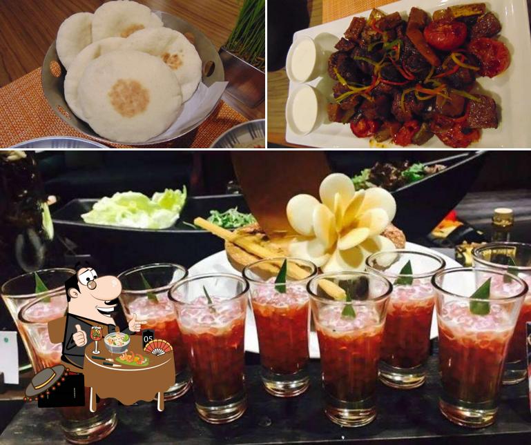 Food at Colony - The Raintree