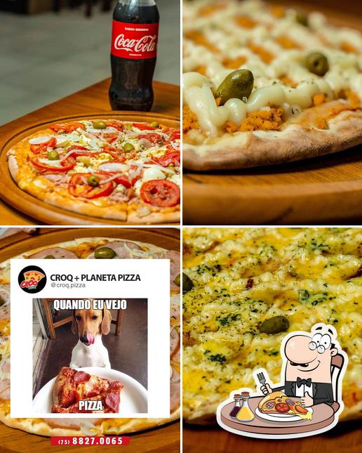 Escolha diversos tipos de pizza