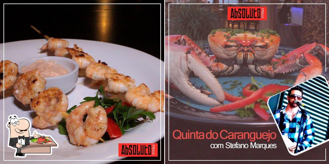 Try out seafood at Restaurante Absoluto Praia