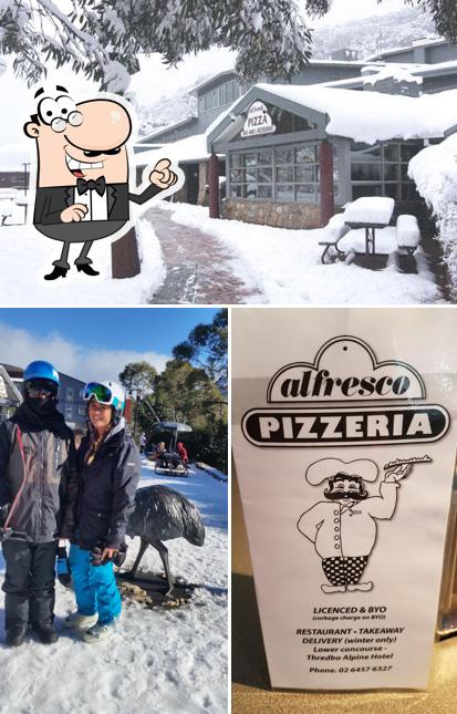 Check out how Alfresco Pizzeria looks outside