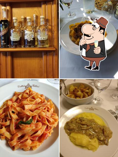 Antica Trattoria Fattori serve alcolici