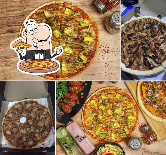 Try out pizza at Captain Dough