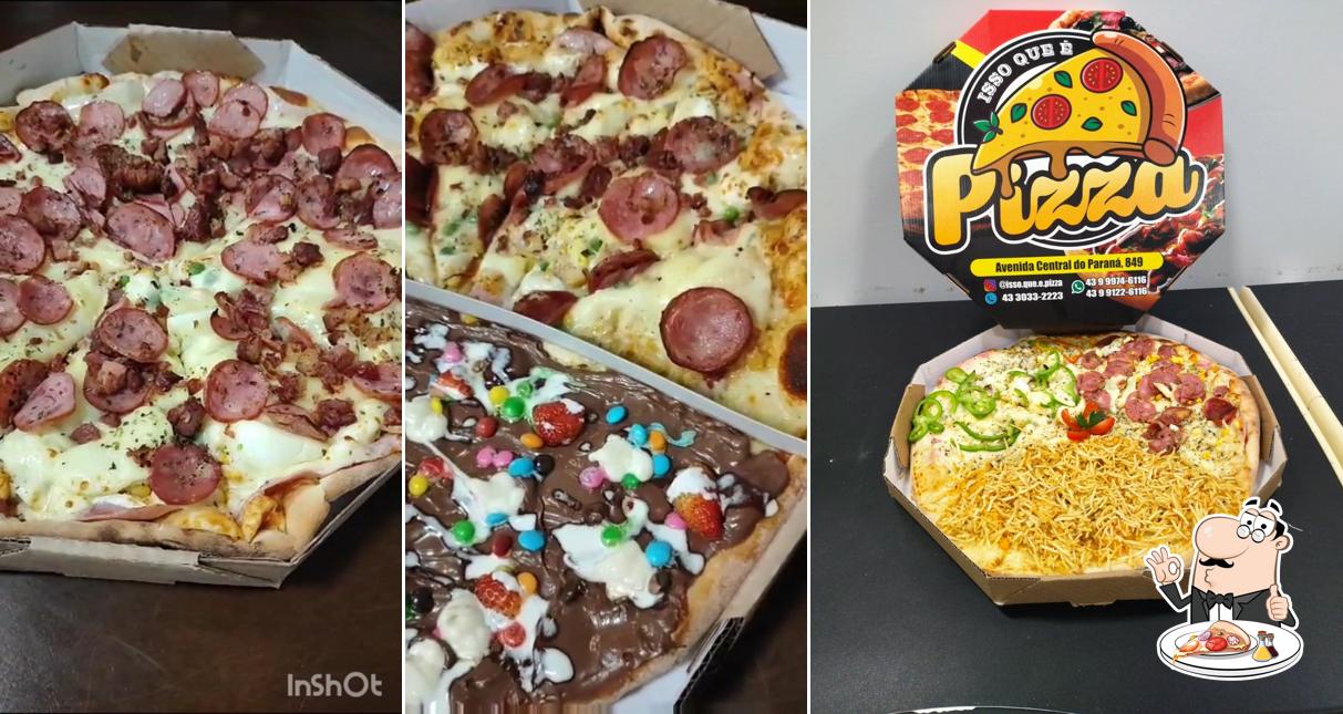 Peça pizza no Isso que é Pizza