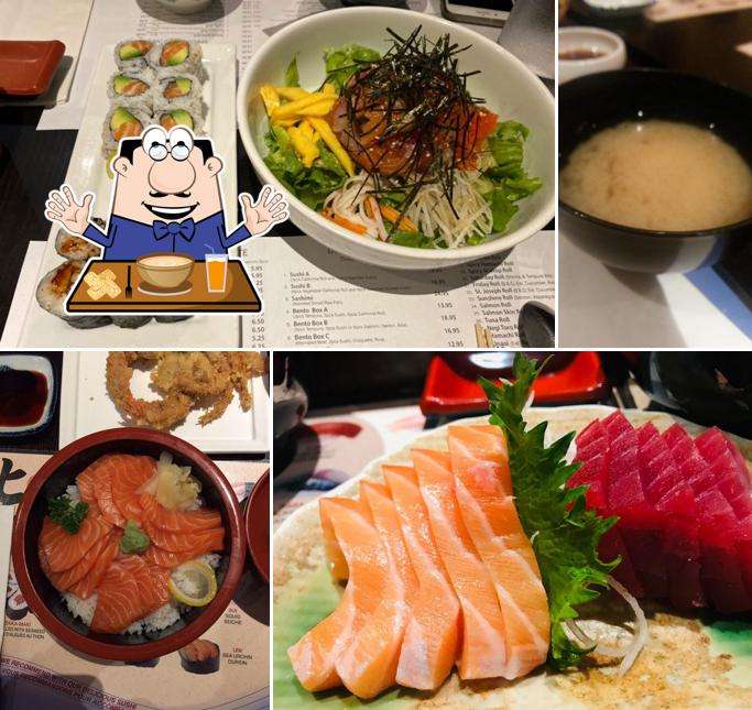 Platos en Tokyo Sushi