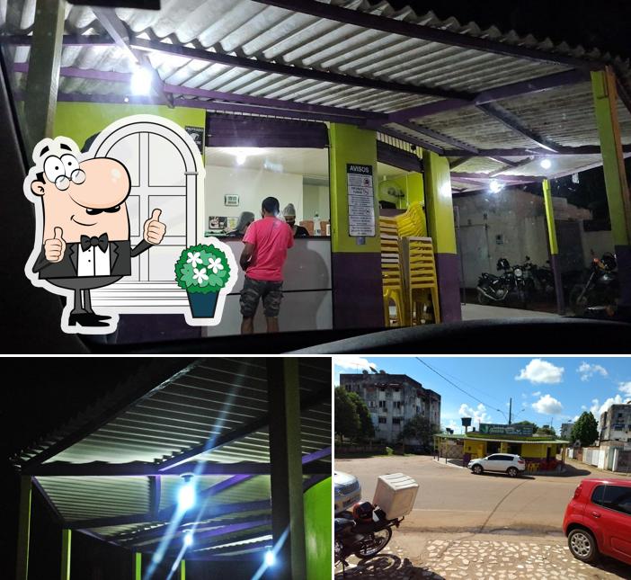 O exterior do Lanchonete e Sorveteria do Jacaré